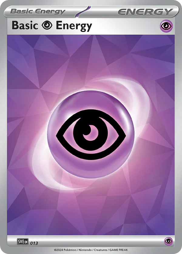 Scarlet & Violet Basic Psychic Energy #13