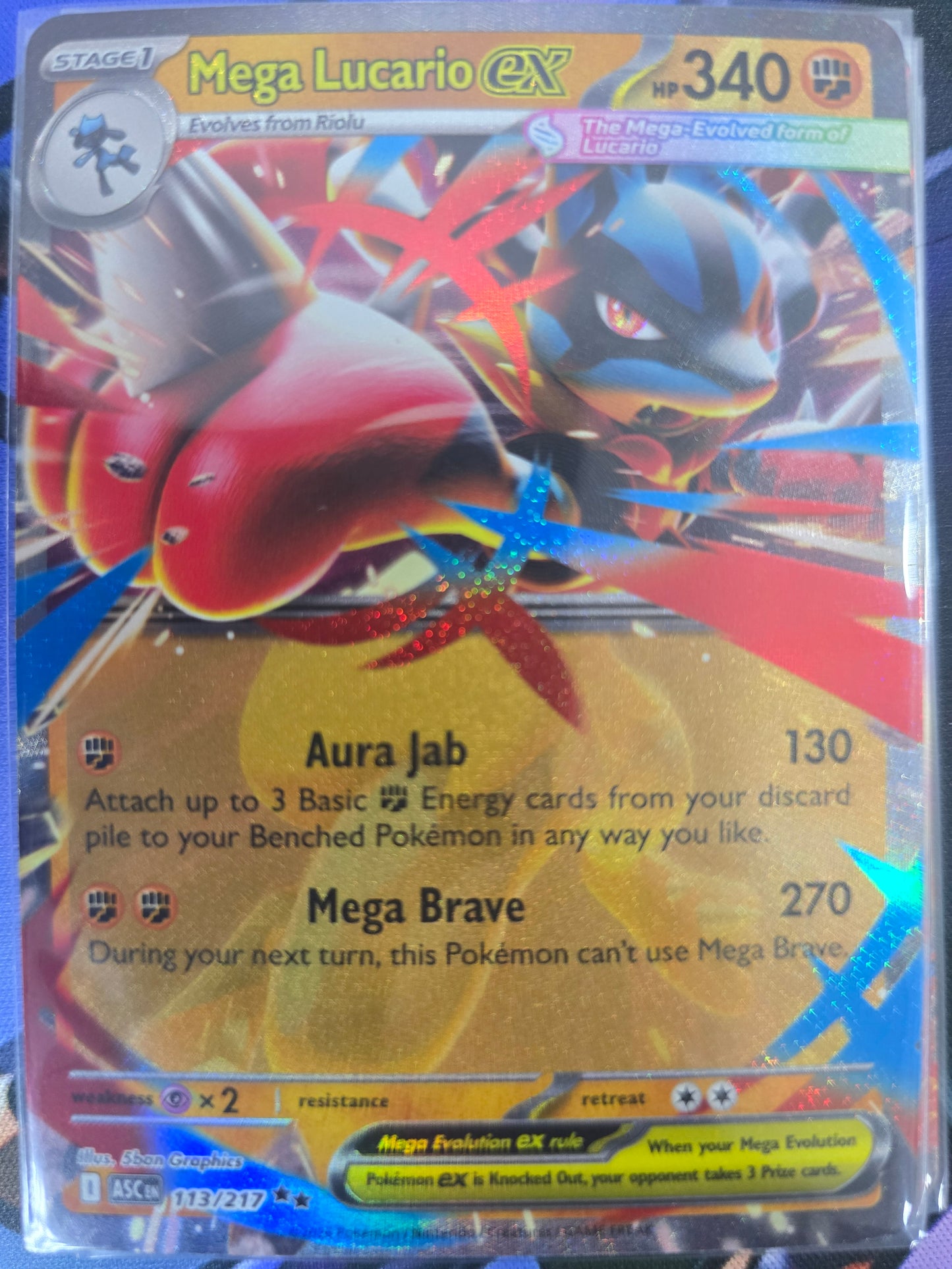 Mega Lucario EX