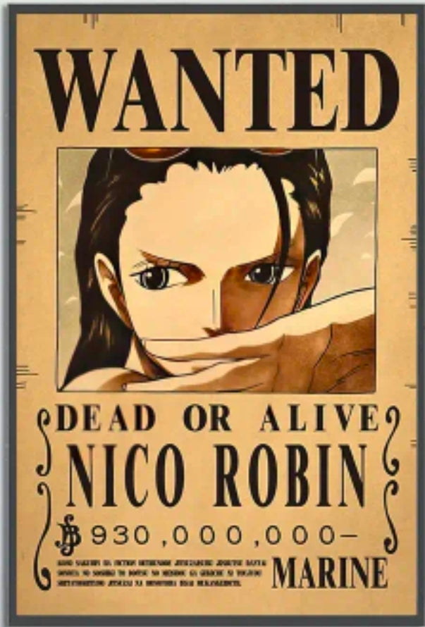 WANTED poster Robin