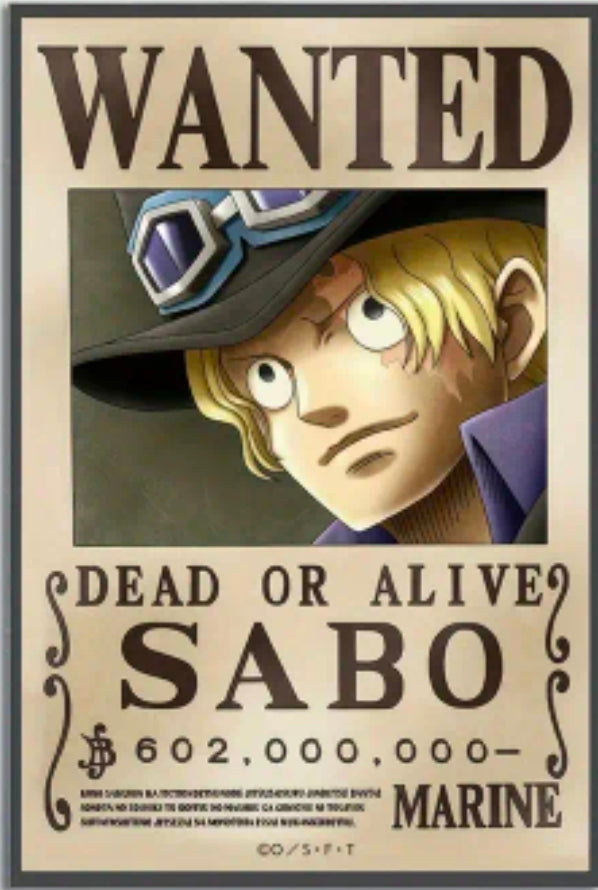 WANTED poster Sabo