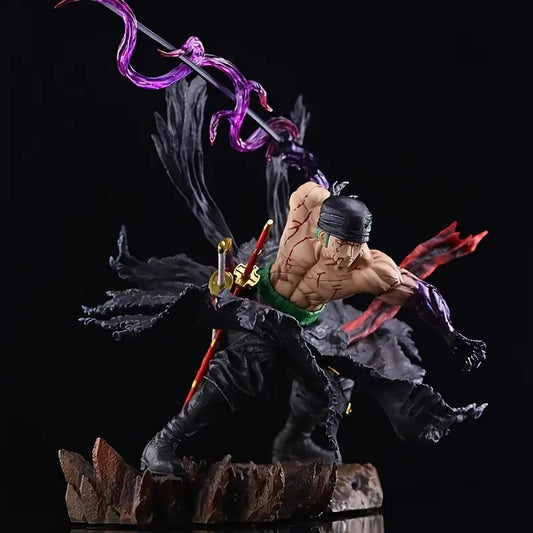 Zoro Wano Arc vs Kaido Figure