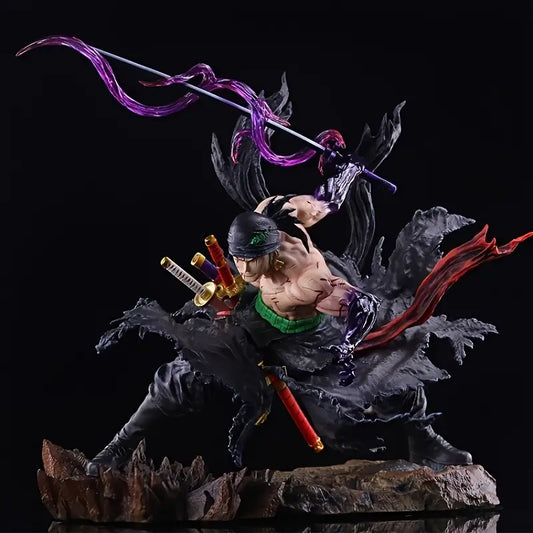 Zoro Wano Arc vs Kaido Figure