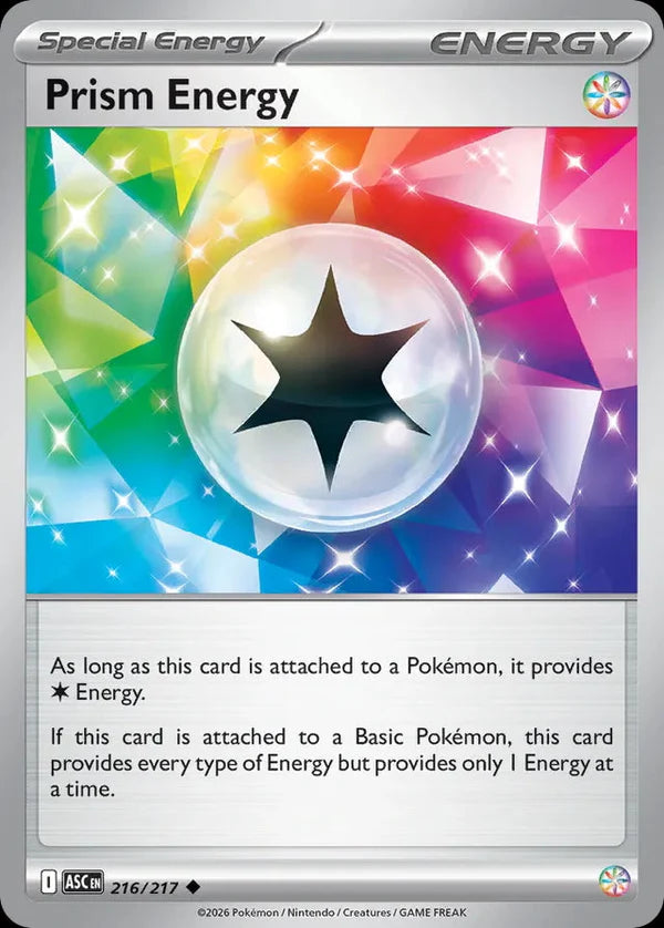 Ascended Heroes Prism Energy #216/217