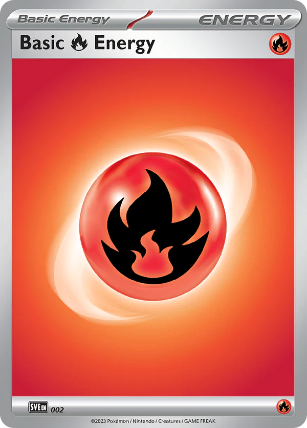 Scarlet & Violet Basic Fire Energy #2