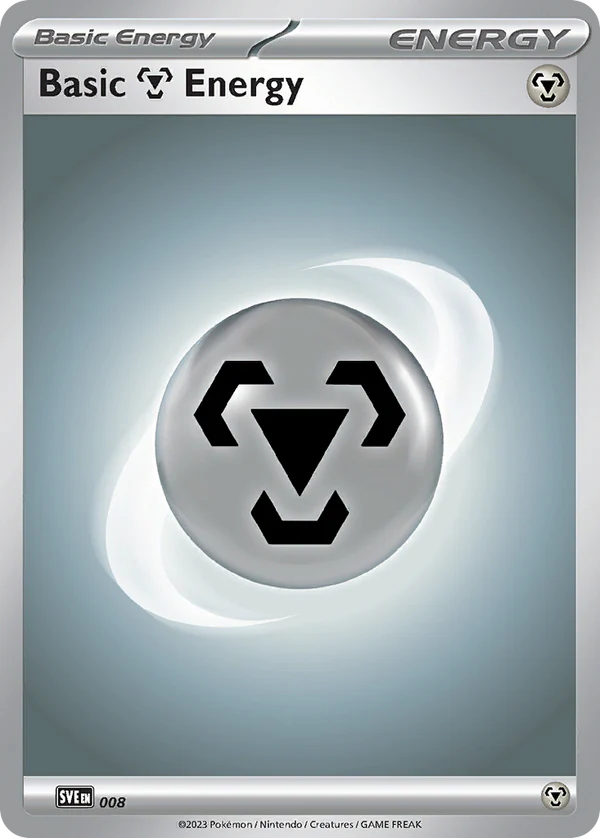 Scarlet & Violet Basic Steel Energy #8
