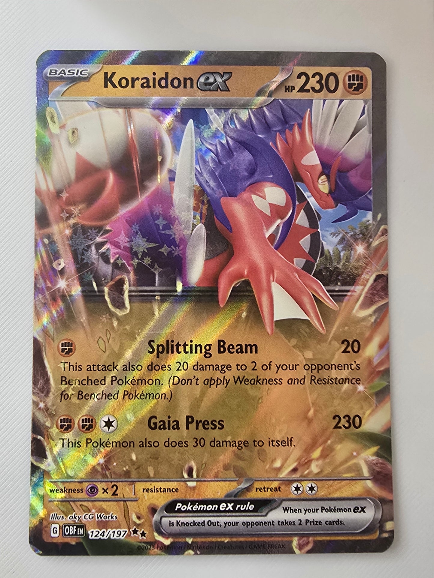 Koraidon ex 124/197