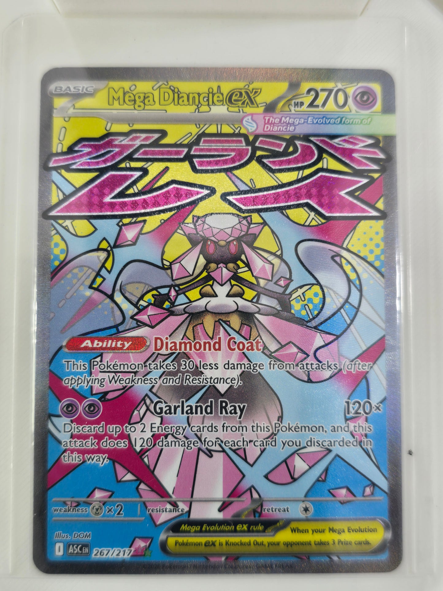 Mega Diancie EX 267 217