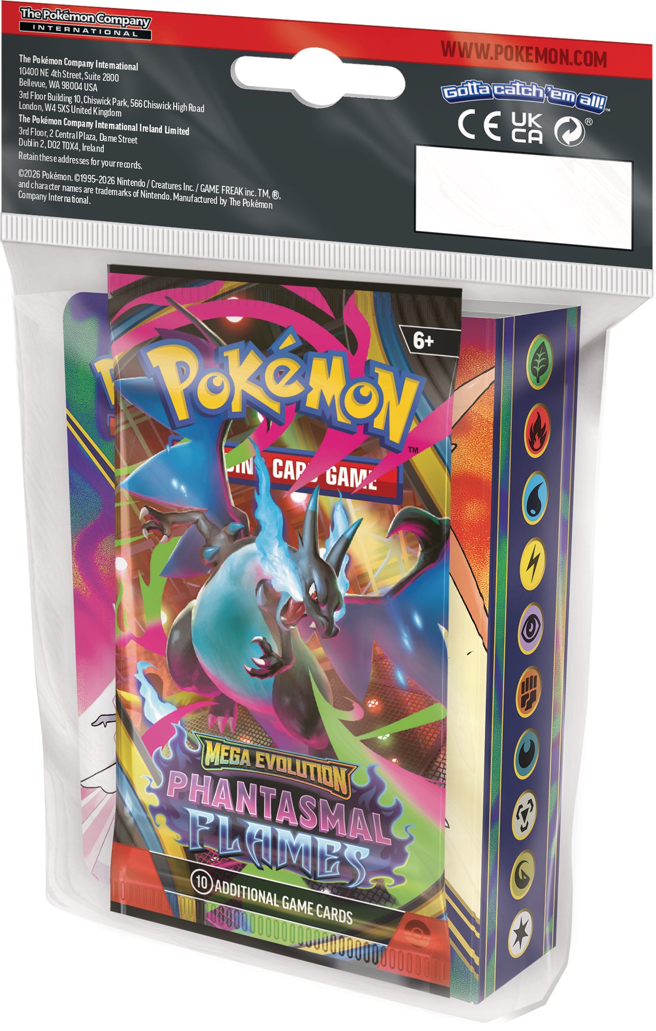 Phantasmal Flames Mini Binder with Booster
