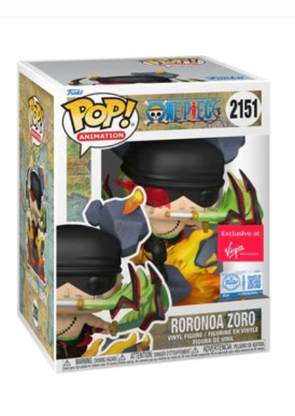 Pop! 2151 Premium Roronoa Zoro (King of Hell) Virgin Exclusive