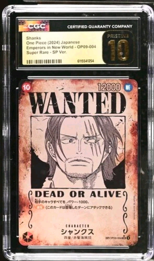 Shanks OP09 04 Pristine 10