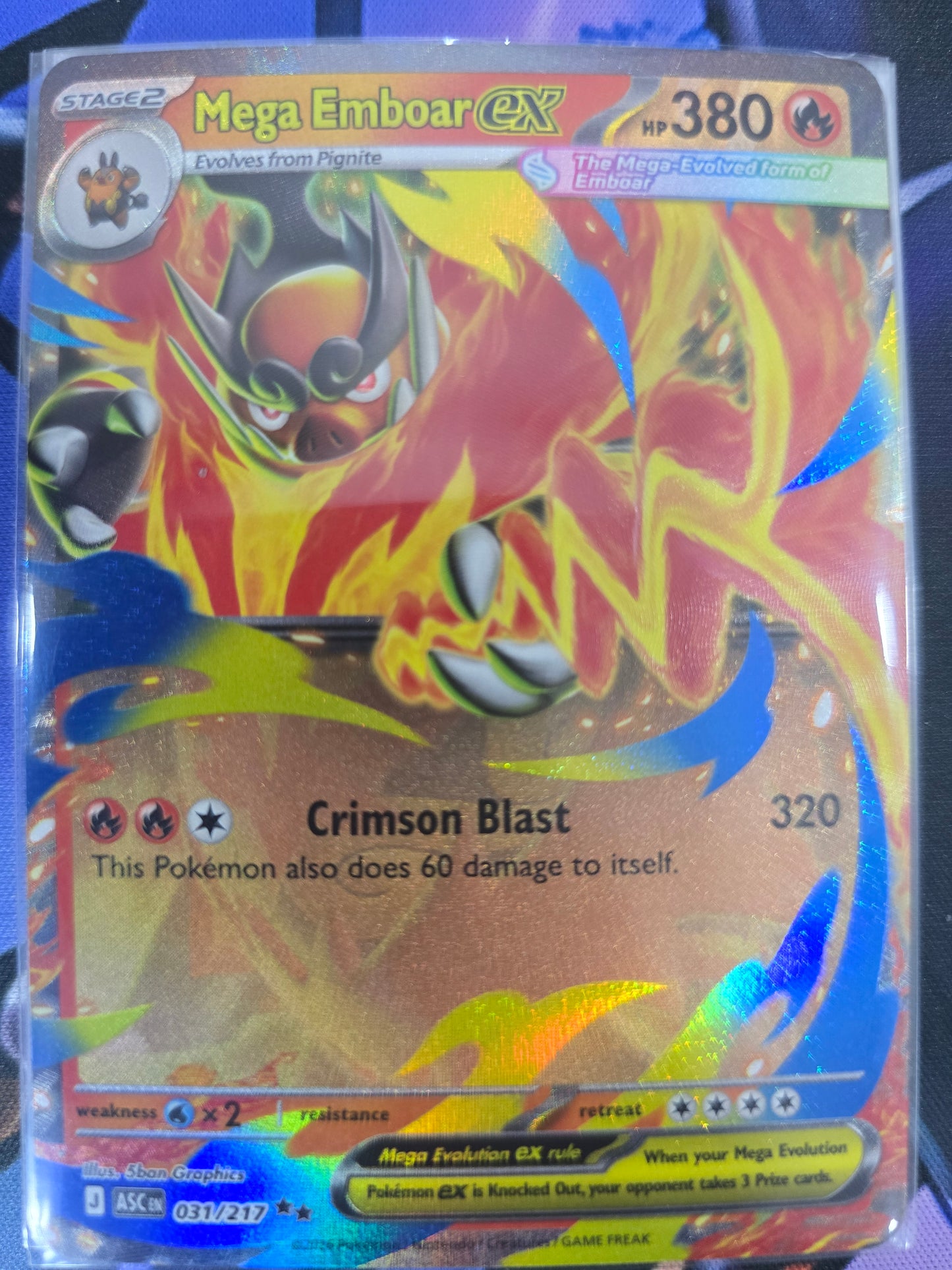 Mega Emboar EX