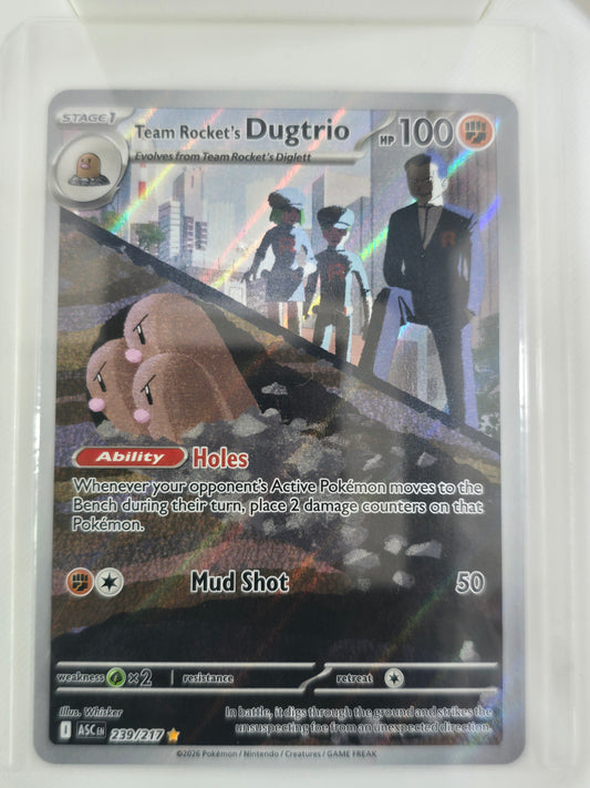 Team rocket Dugtrio 239 217