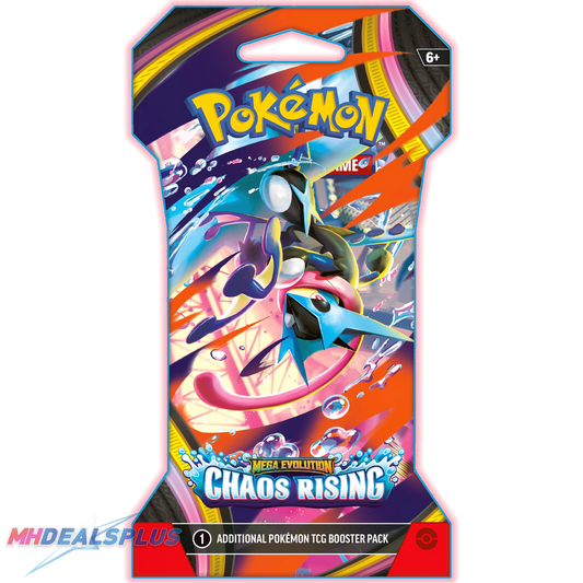 Mega Evolution Chaos Rising Sleeved pack (PREORDER)