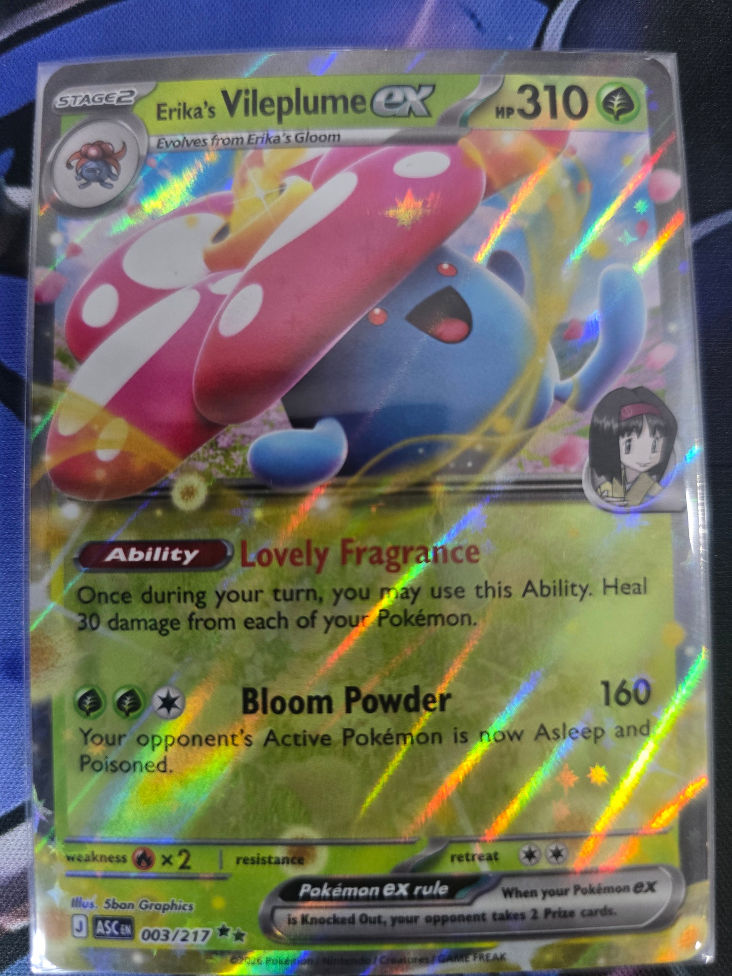 Erikas Vileplume EX