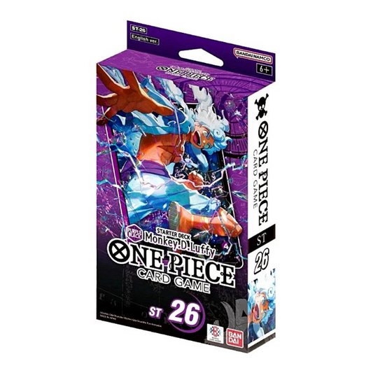 One Piece Purple/Black Monkey.D.Luffy (ST26) Starter Deck