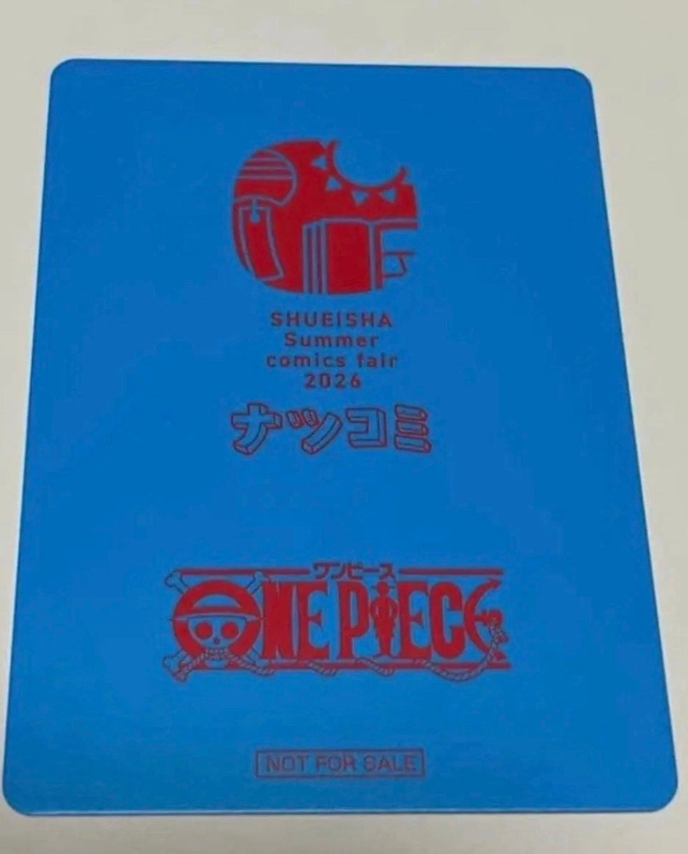METAKIRA LUFFY CARD JAPAN SIGN SUMMER COMIC FAIR NATSU COMI 2026