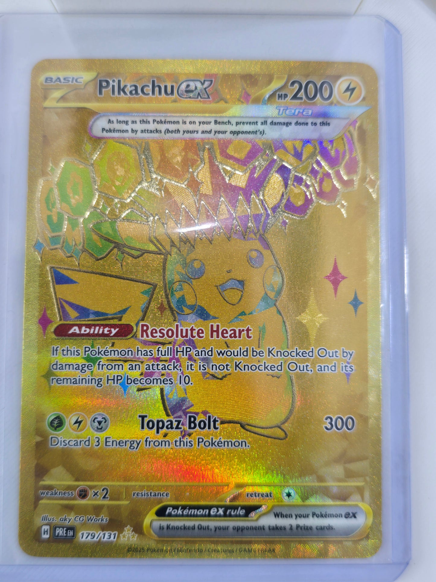 Pikachu EX 179 131