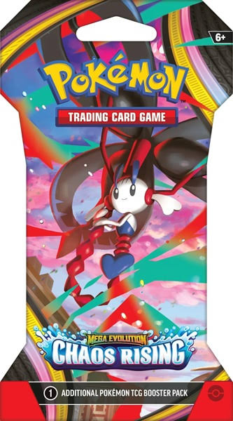 Mega Evolution Chaos Rising Sleeved pack (PREORDER)