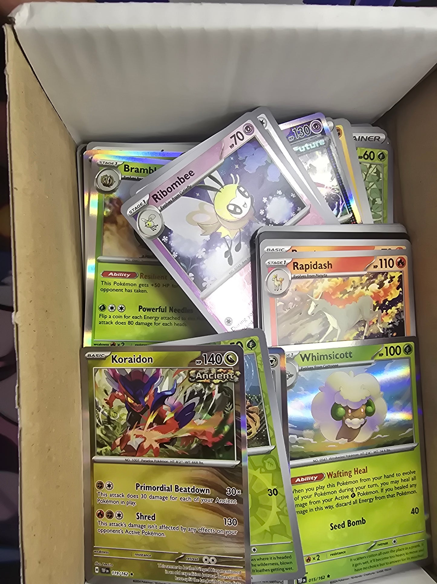 Bulk over 150+ cards English